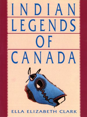 cover image of Indian Legends of Canada